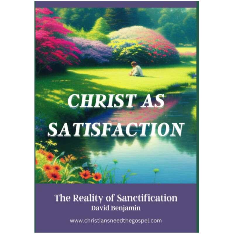 Christ as Satisfaction Cover